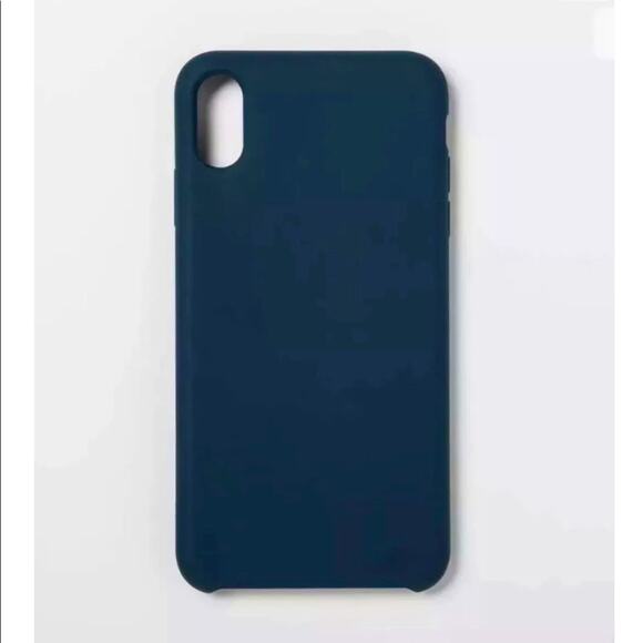 Apple iPhone XS Max Silicone Case - Dark Teal - Picture 1 of 4
